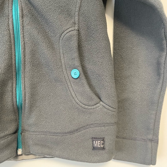 MEC Girls Fleece Hooded Jacket Size 12 - Picture 4 of 6
